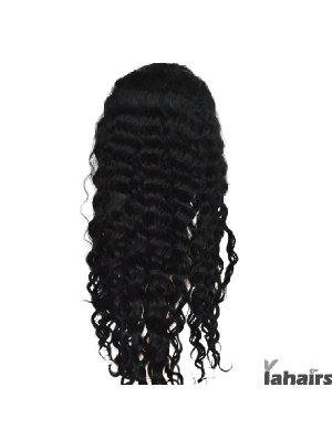 Black Long Wavy Lace Frontals