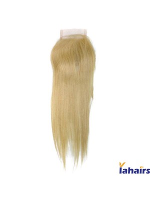 Best Blonde Long Straight Lace Closures