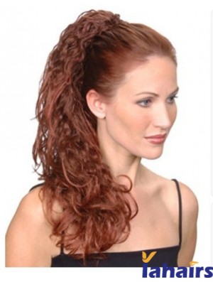 Popular Curly Auburn Ponytails