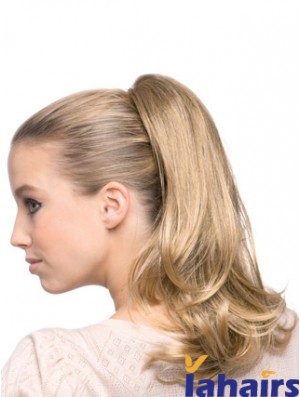 Style Wavy Blonde Ponytails