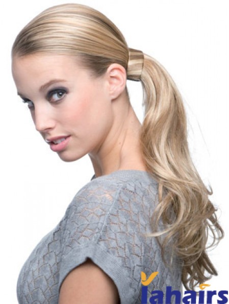 Cheapest Wavy Blonde Ponytails