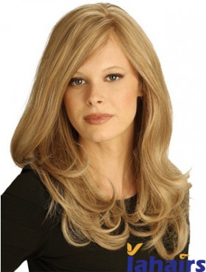 Wavy Human Lace Wigs UK 100% Hand Tied Layered Cut