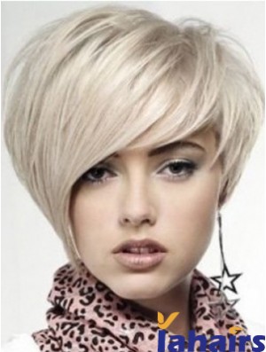 Human Hair Lace Front Wigs UK Short Length Boycuts