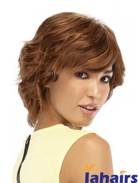 11 inch Great Auburn Layered Monofilament Wigs