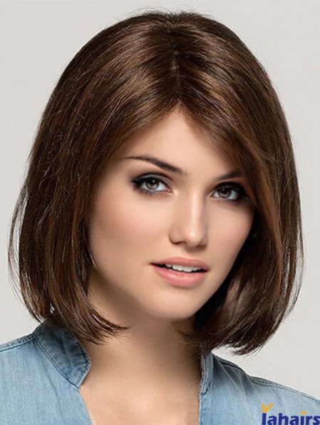 Remy Human Hair Monofilament Brown Wigs