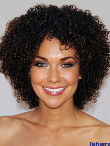 Short Human Hair Wigs For African American Women With Lace Front