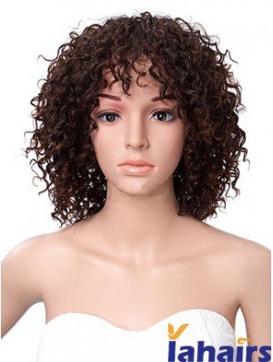 14 inch Brown Lace Front Wigs For Black Women