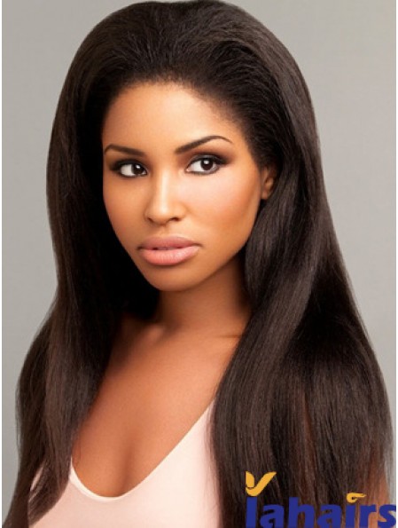 African Human Hair Wigs UK With Lace Front Yaki Style