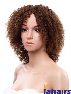 Short African American Hairstyles Remy Human Lace Front Brown Color