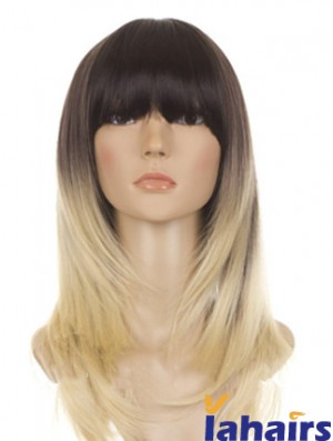 Beautiful 18 inch Shoulder Length Straight Wigs For Black Women