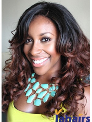 Style 18 inch Long Wavy Wigs For Black Women