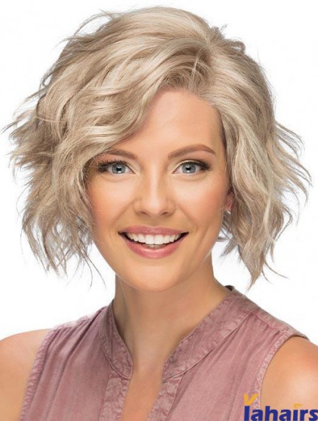 Lace Front Short Blonde Curly Affordable Classic Wigs