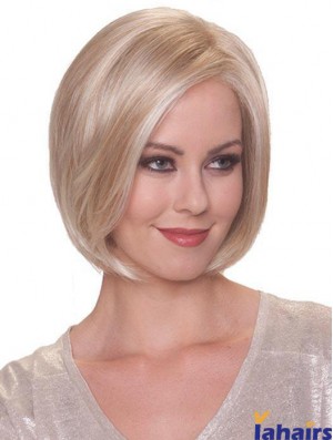 Blonde Online Straight Short Synthetic Bob Wigs