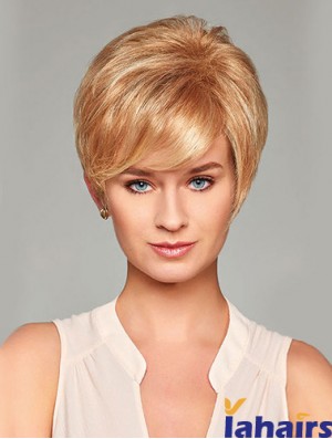 Short Wavy Capless Layered 8 inch Suitable Synthetic Wigs