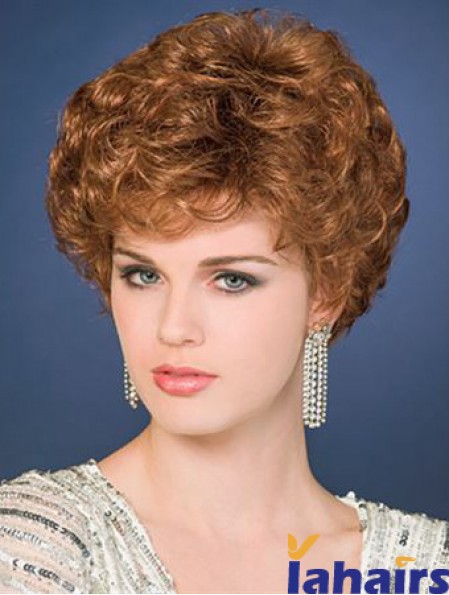 Cropped Curly Capless Layered 6 inch Amazing Synthetic Wigs