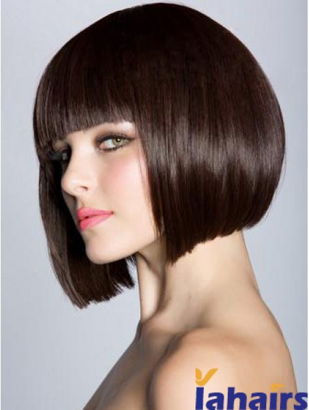 Bob Wigs For Women Chin Length Straight Style Bobs Cut