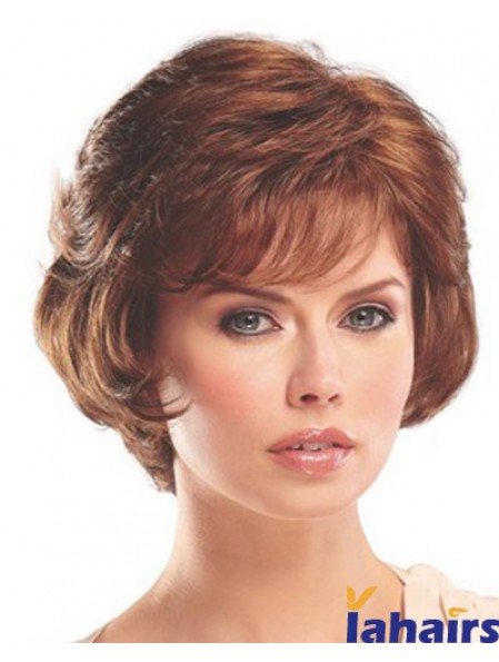 Short Wavy Capless Wigs UK