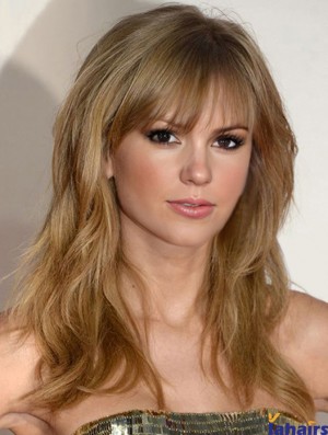  Cheap Remy Human Wavy Style With Bangs