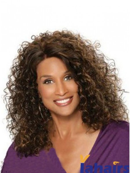 Auburn Shoulder Length Curly Without Bangs Full Lace 12 inch Beverly Johnson Wigs