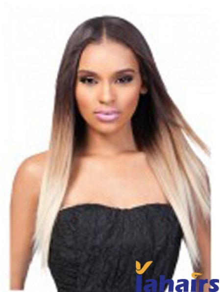 20 inch Ombre/2 Tone Lace Front Wigs For Black Women