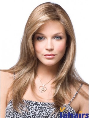 Buy Wigs Online UK Blonde Long Straight Capless