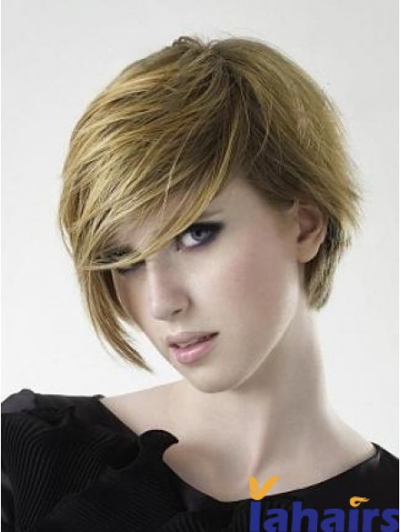 Buy Wig Online Blonde Short Straight Capless