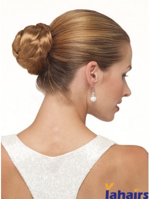 Brown Clip In Hair Buns